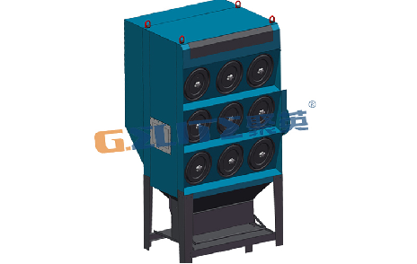 聚英 | 濾筒除塵器(斜插分體式)